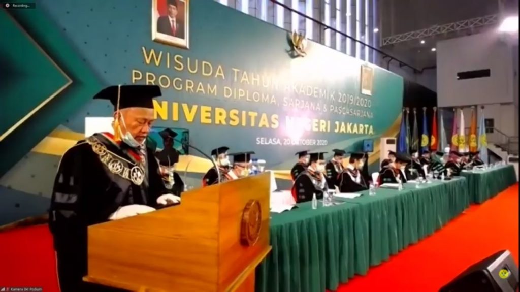 PIDATO REKTOR UNIVERSITAS NEGERI JAKARTA PADA WISUDA TAHUN PIDATO REKTOR UNIVERSITAS NEGERI JAKARTA PADA WISUDA TAHUN