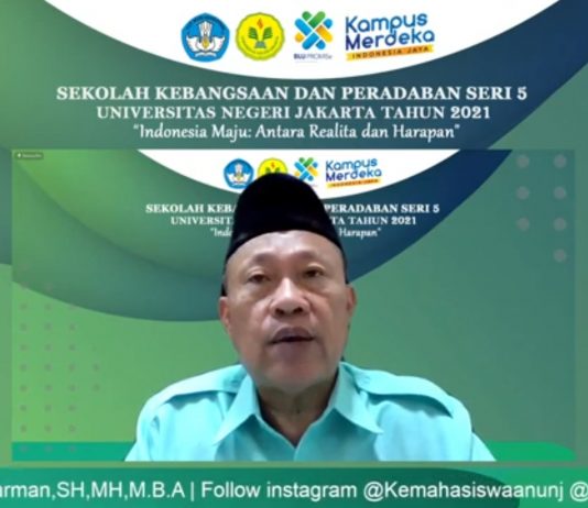 Sekolah Kebangsaan dan Peradaban Seri 5, “Indonesia Maju: Antara Realita dan Harapan”