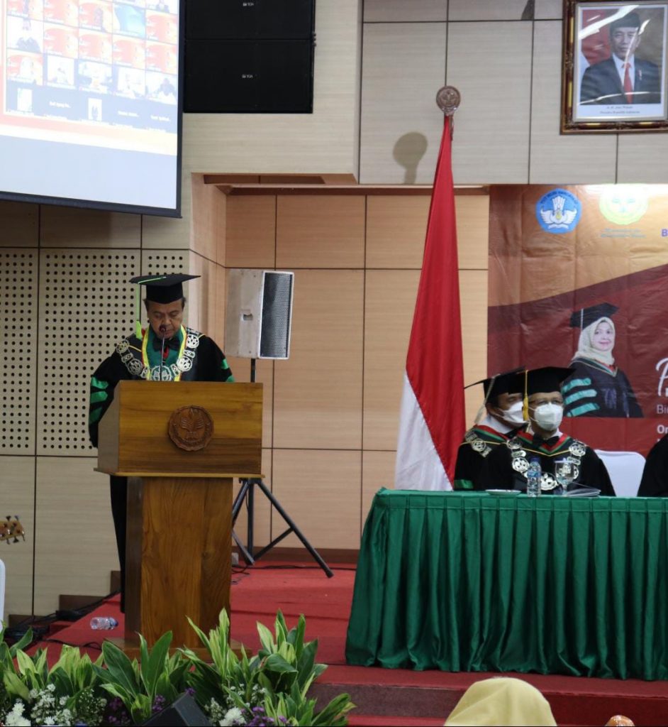 Prof. Hafid Abbas Beri Refleksi UNJ Kampus Unggul Pada Pengukuhan Guru ...