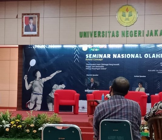 Seminar Nasional Olahraga LTPK Cup X, Rektor UNJ: Prestasi Olahraga Harus Dituangkan dalam Karya Tulis